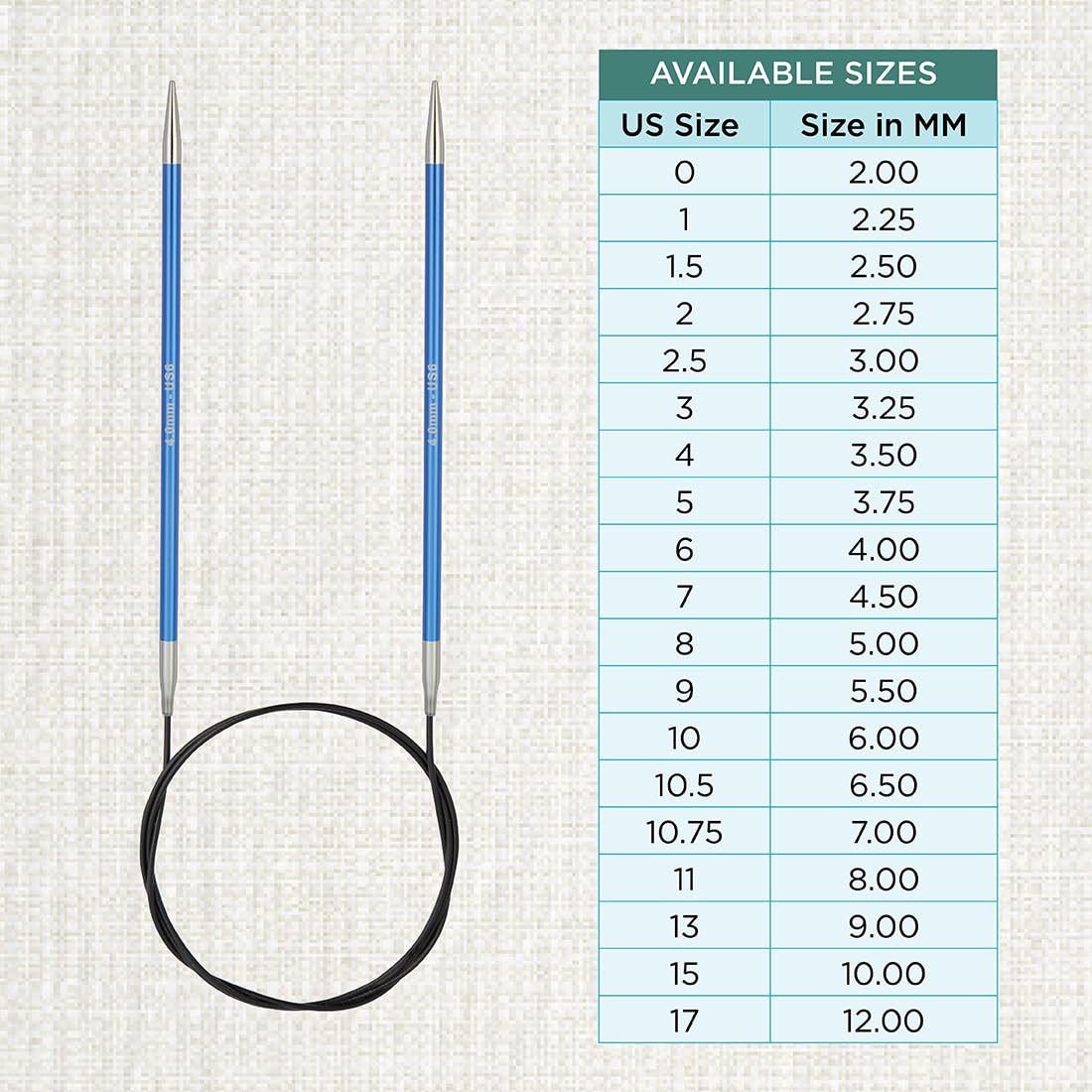 knitpro-zing-rundstricknadel-60-cm-4-0-mm image 4