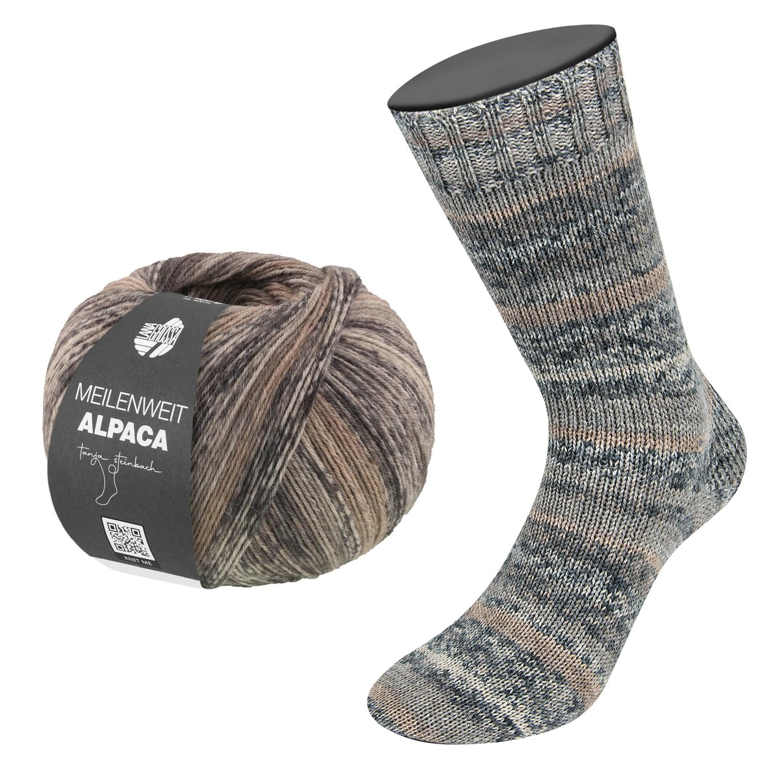 lana-grossa-meilenweit-100-alpaca-mix-sockengarn-100g-420m-fb-2302 image 6