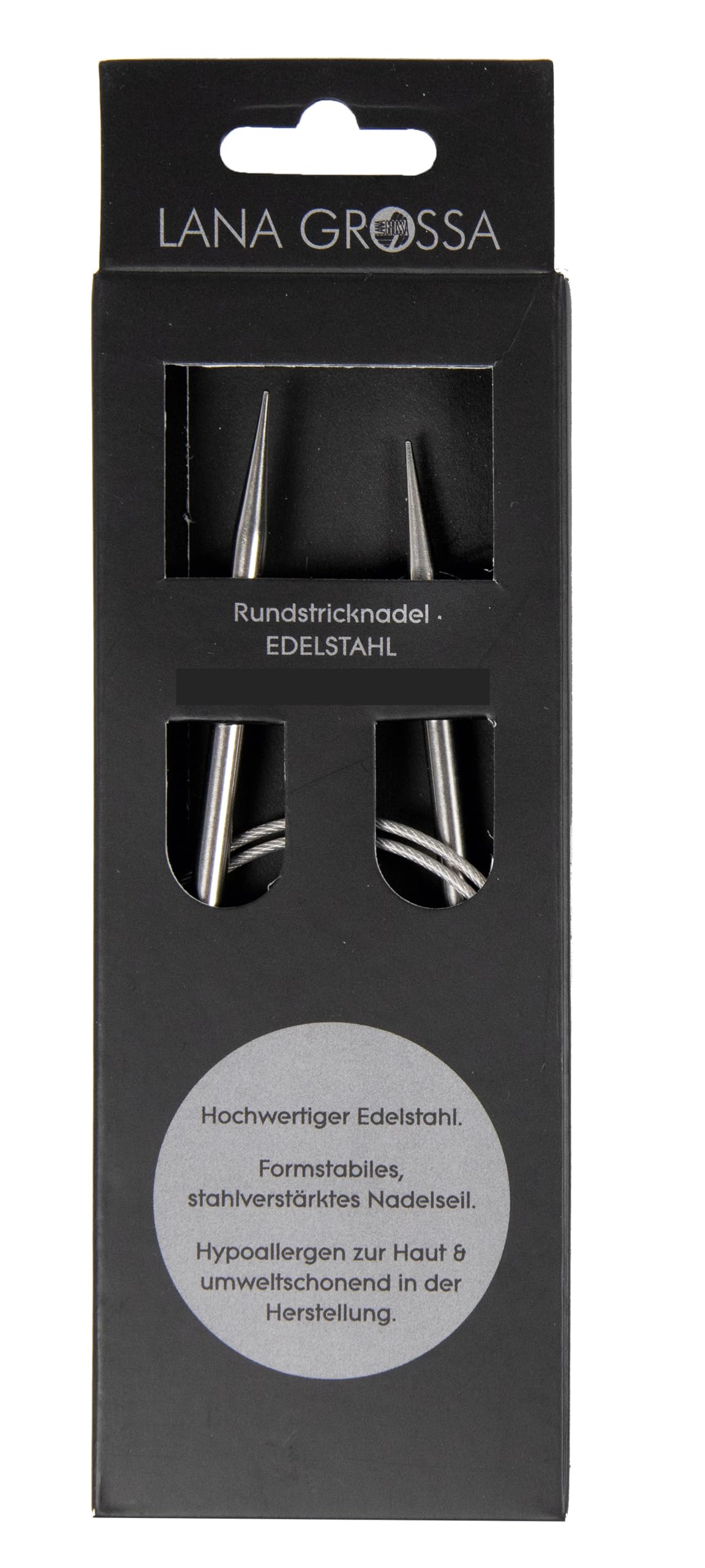 lana-grossa-rundstricknadel-edelstahl-40-cm-2-5-mm image 1
