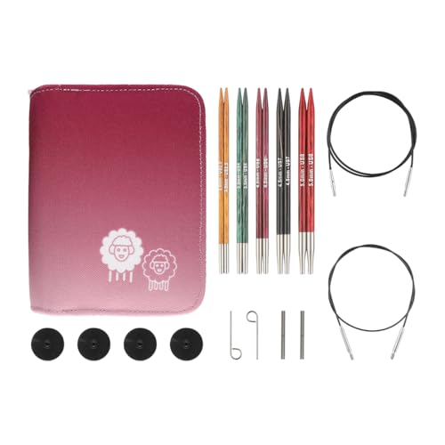 knitpro-dreamz-starter-set-austauschbare-nadelspitzen-13cm-3-0-5-0mm-mit-zubeh-r image 7