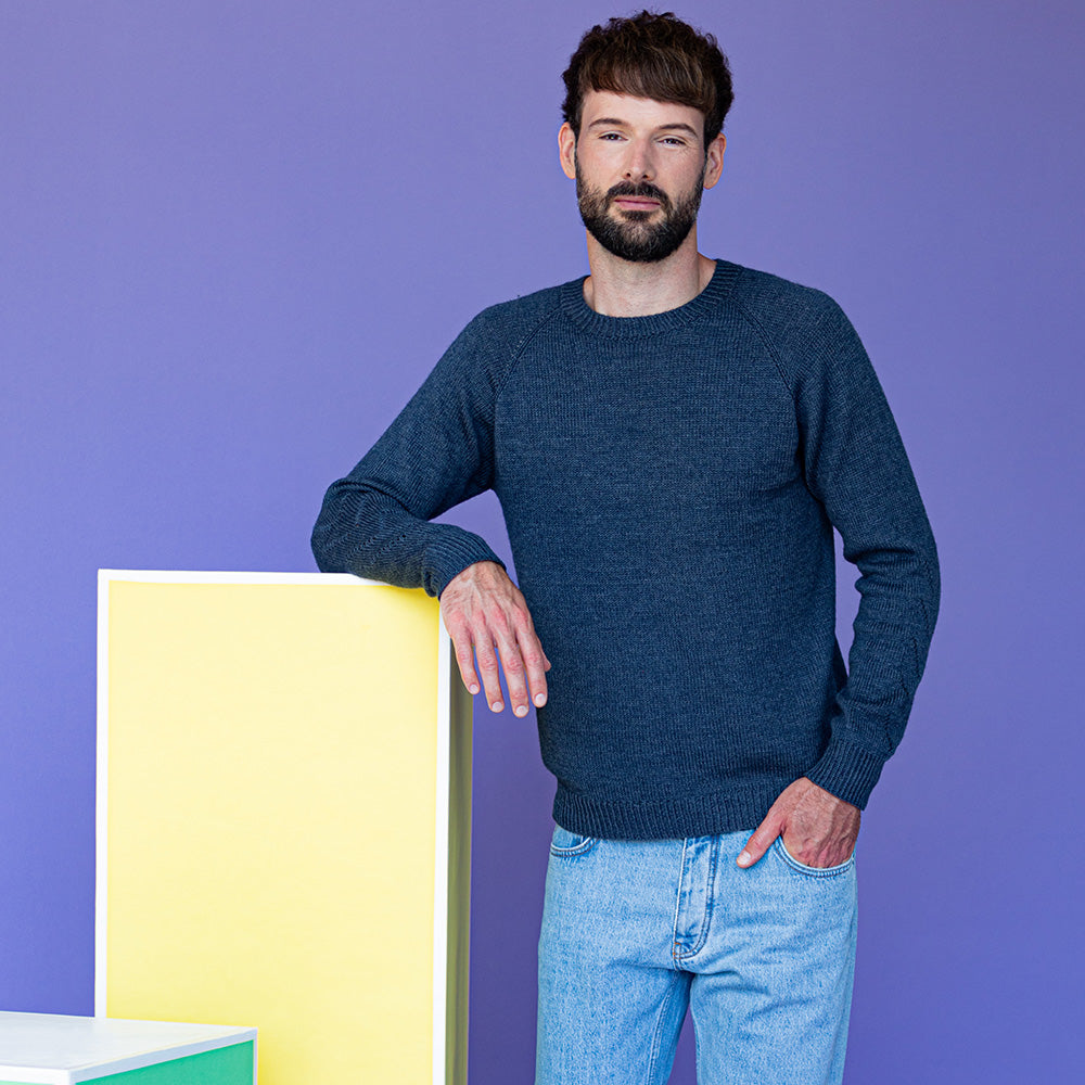 pascuali-strickanleitung-herrenpullover-marcos-raglan-von-oben image 1