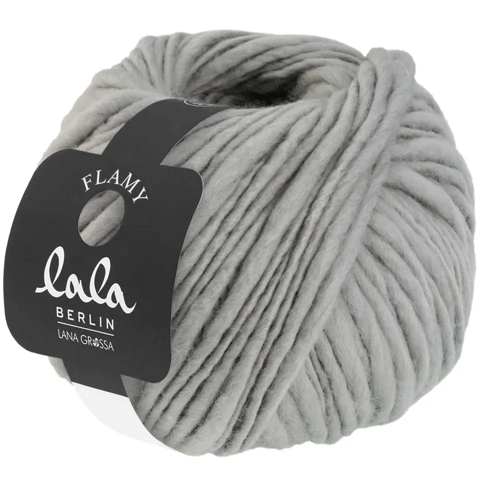 lana-grossa-flamy-lala-berlin-strickgarn-05-hellgrau image 1