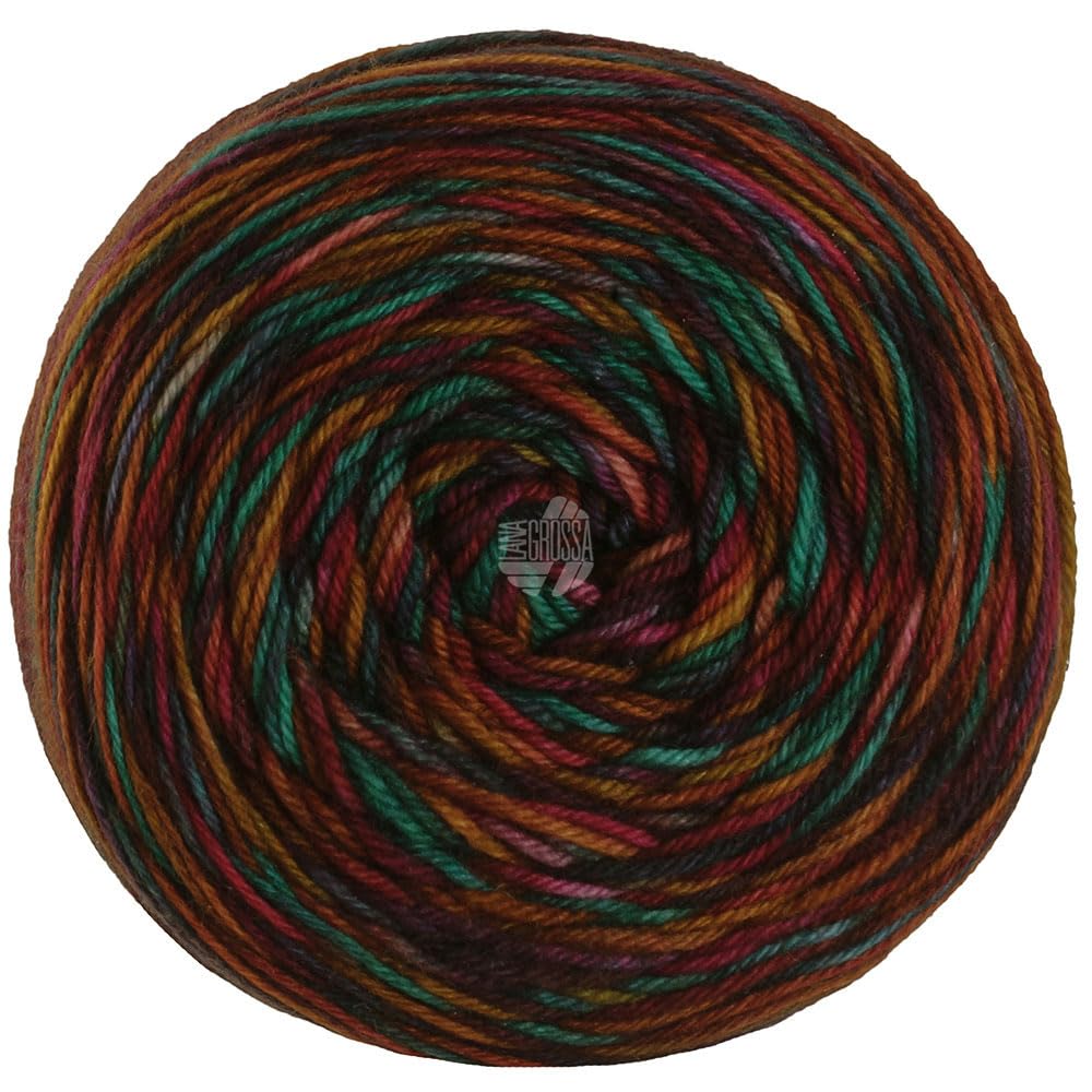 lana-grossa-meilenweit-100-sooty-fb-6221-hand-dyed-merino-sockengarn-400m-100g image 1