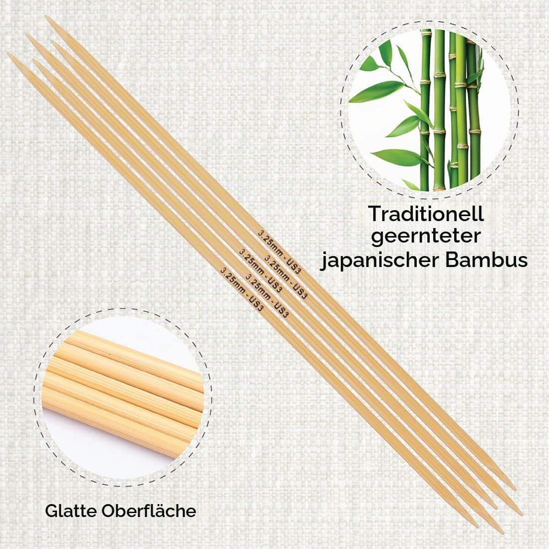 knitpro-bamboo-k22106-strumpfstricknadeln-15cm-set-5-st-ck image 2