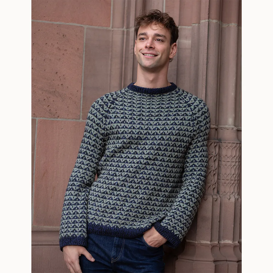 pascuali-pattern-trigon-sweater-mit-jacquard-und-raglan image 1