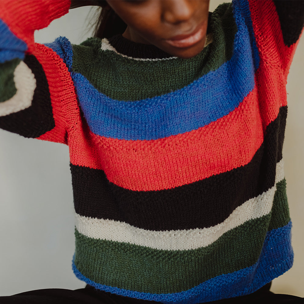 pascuali-strickanleitung-pullover-obuna-blockstreifen-raglan-top-down image 3