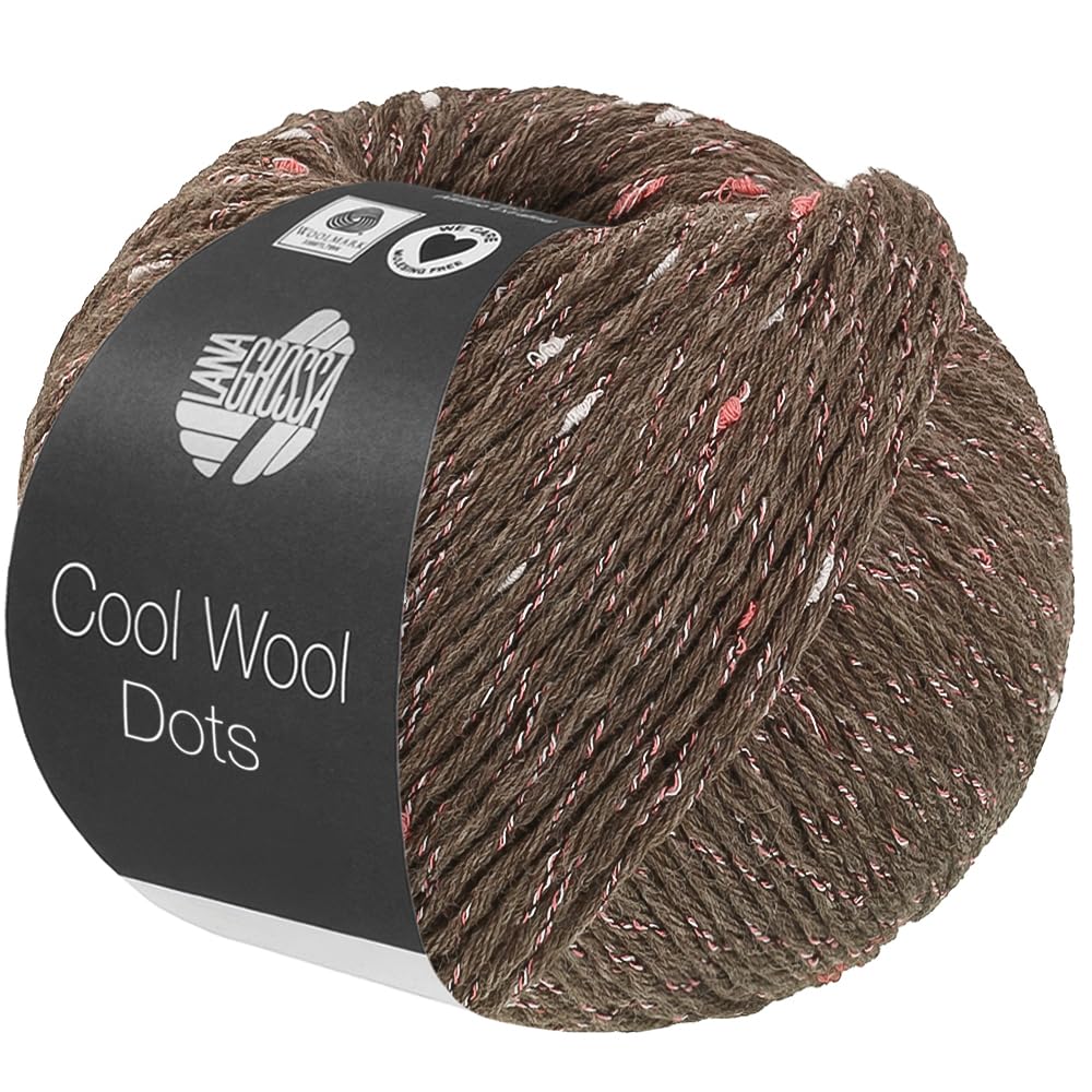 lana-grossa-cool-wool-dots-tweed-handstrickgarn-50g-155m-merino-fb-8 image 5