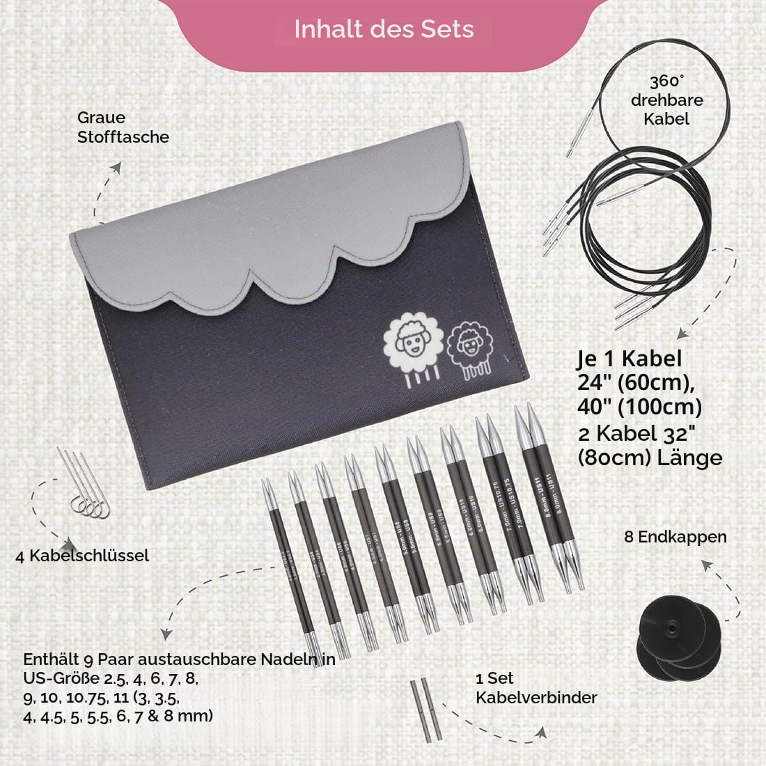 knitpro-karbonz-deluxeaustauschbare-nadelspitzen-set-13-cm-3-0-8-0-mm image 2