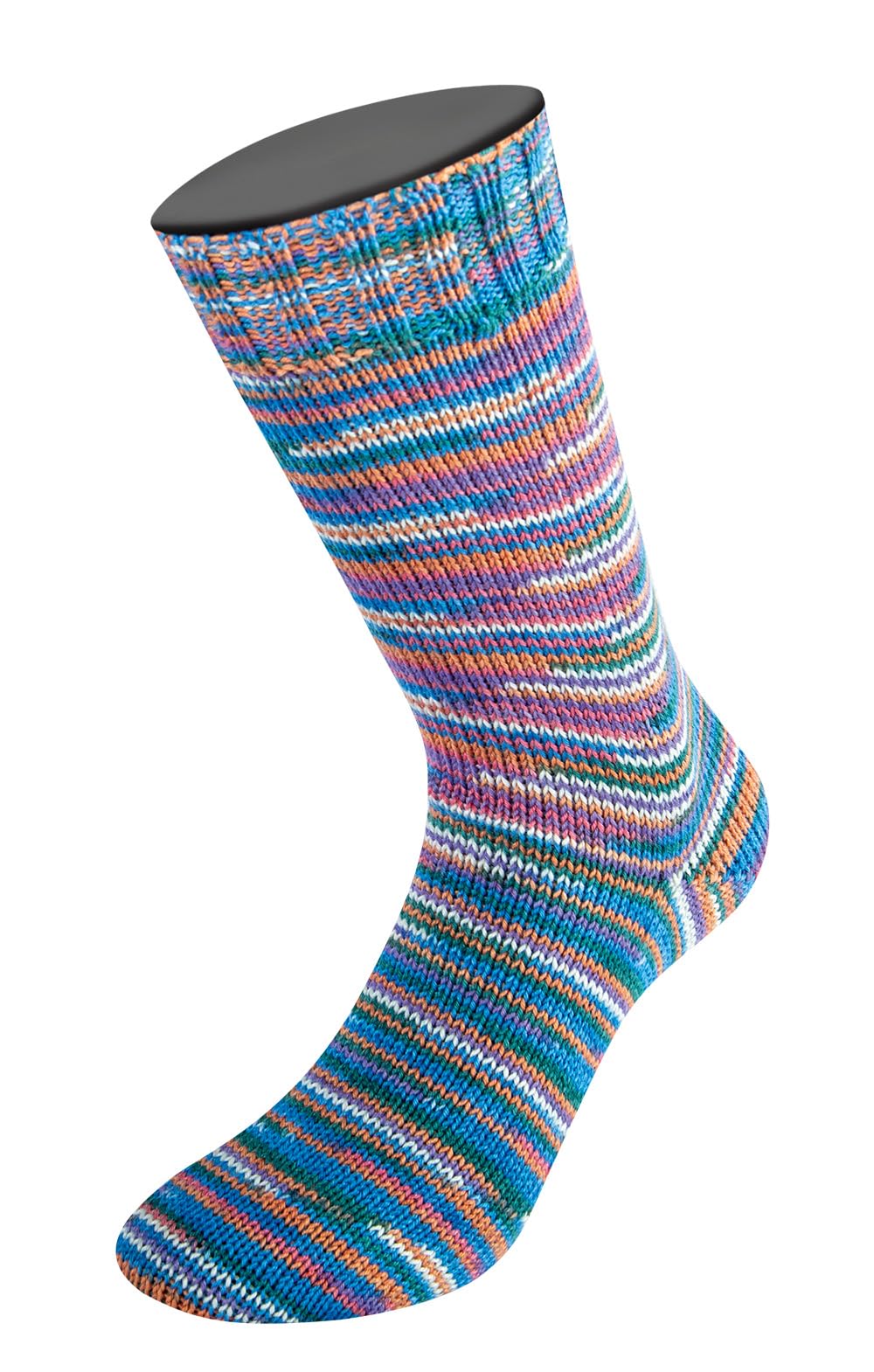 lana-grossa-landlust-sockenwolle-seide-4-fach-rot-seegr-n-fuchsia-400m-100g image 3