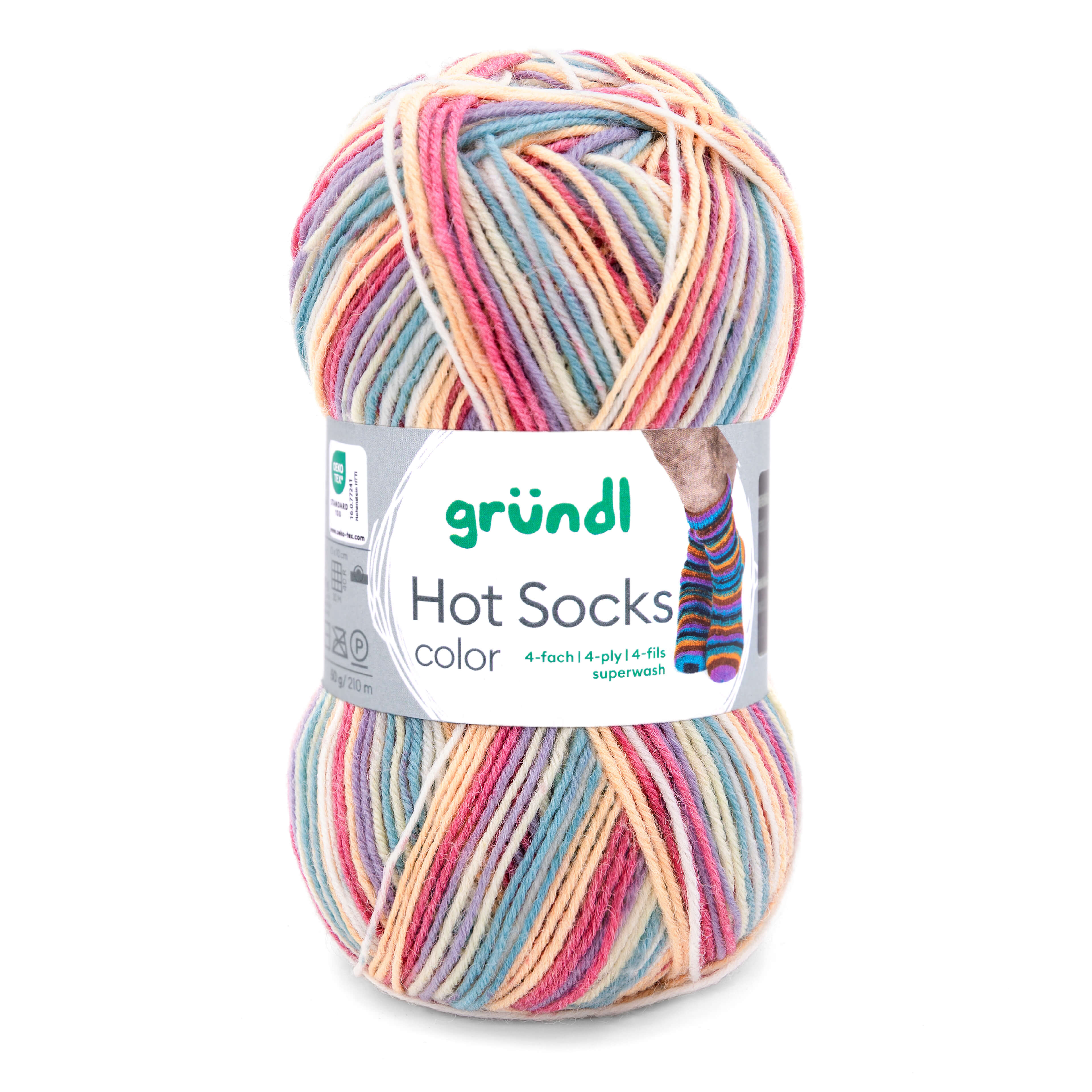 gr-ndl-hot-socks-color-4-f-diges-sockengarn-mit-farbverlauf image 1