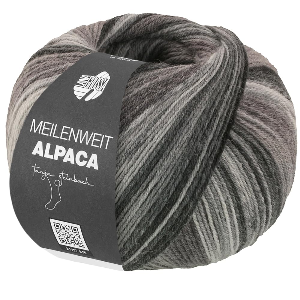lana-grossa-meilenweit-100-alpaca-mix-sockengarn-100g-420m-fb-2302 image 2