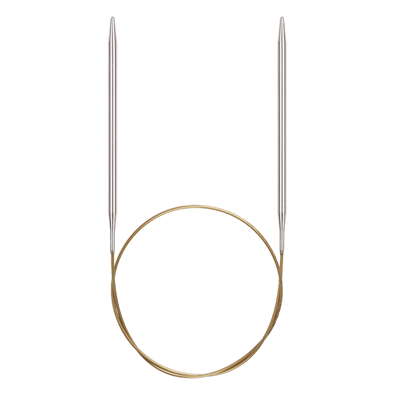 addi-addipremium-classic-rundstricknadel-messing-mit-goldseil image 1