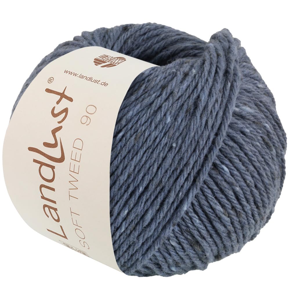 lana-grossa-landlust-soft-tweed-90-tweedgarn-100-merinowolle-50g-90m-fb21 image 1