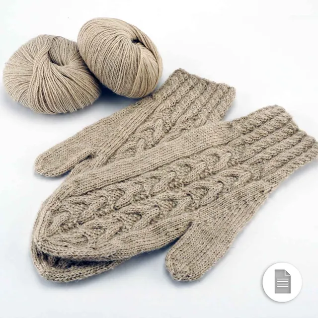 pascuali-strickanleitung-f-ustlinge-royal-zopfmuster-f-r-sie-ihn-f-r-alpaca-roya image 1