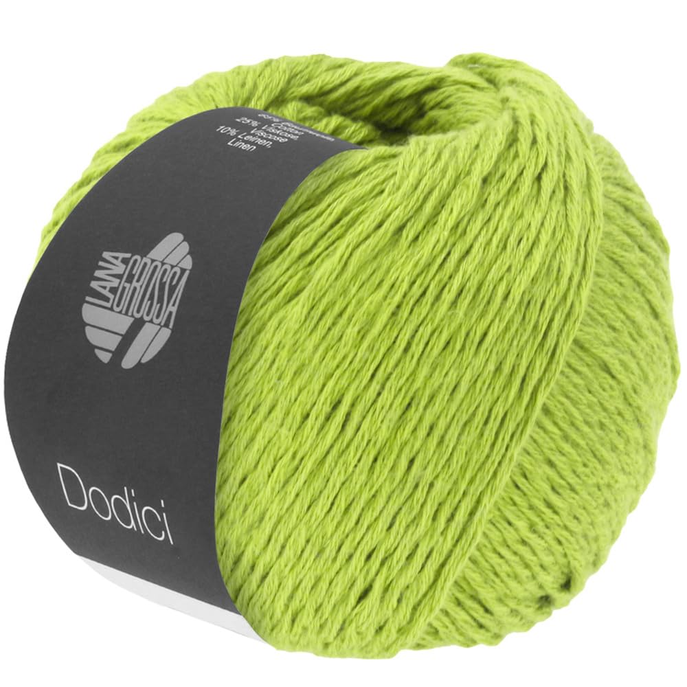 lana-grossa-dodici-27-safrangelb-baumwollmischgarn-50-g-110-m image 2