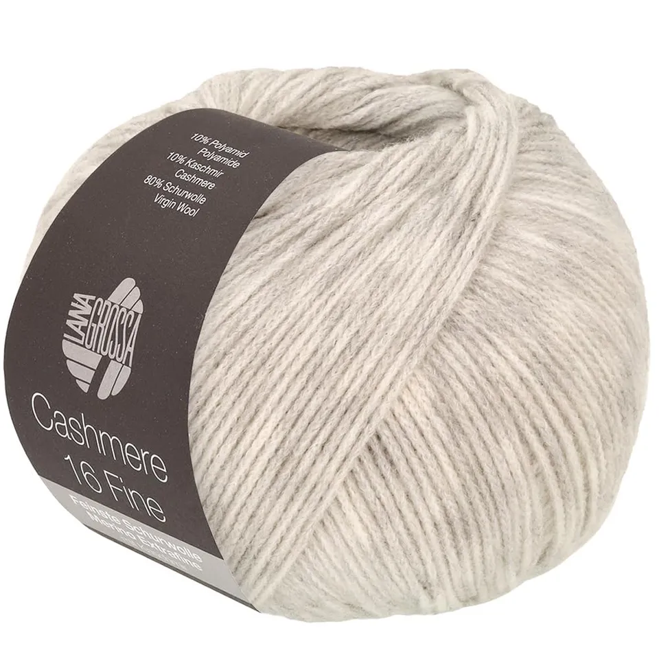 lana-grossa-cashmere-16-fine-handstrickgarn-50g-320m-fb-55-80-merino-extrafine-1 image 1