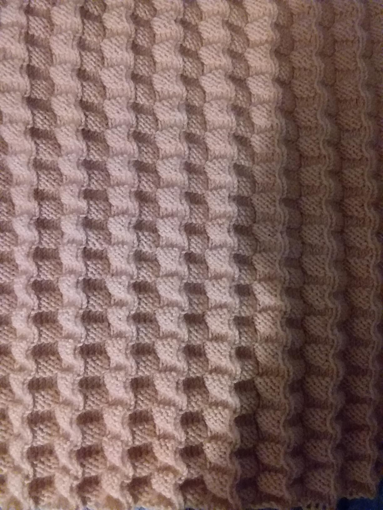 Schönes Strickbild