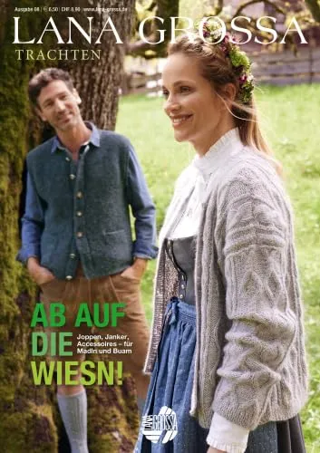lana-grossa-trachten-no-8-2023-strickheft-dirndl-janker image 1