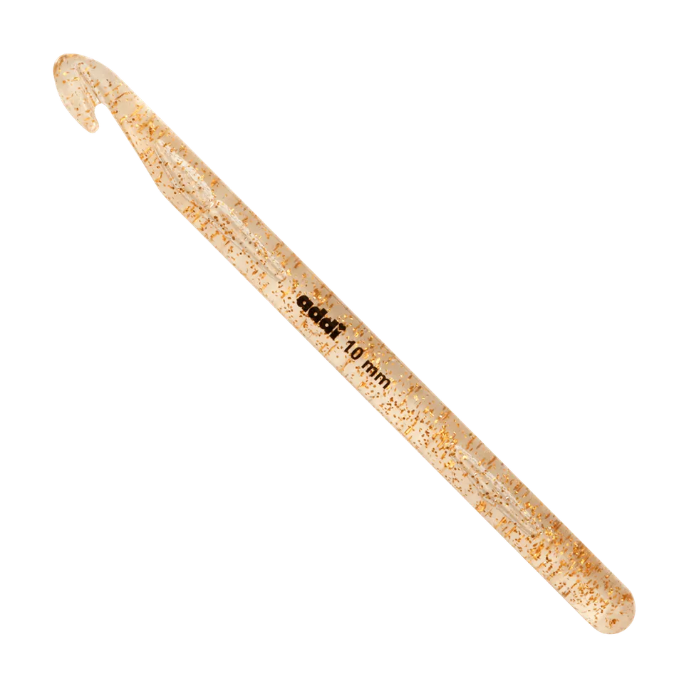 addi-addichampagner-wollh-kelnadel-transparent-mit-goldglitter image 1