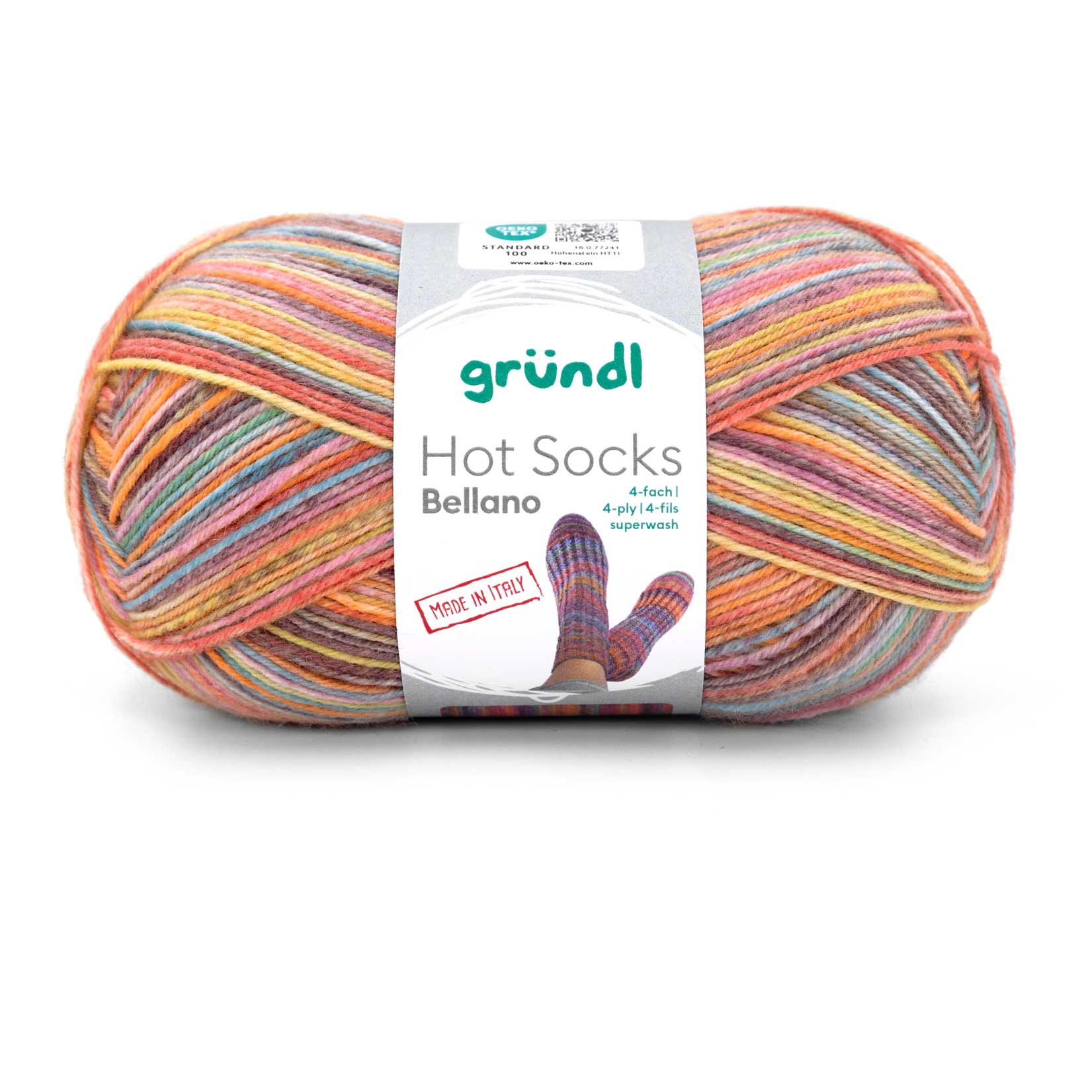 gr-ndl-hot-socks-bellano-4-fach-sockenwolle-made-in-italy image 2
