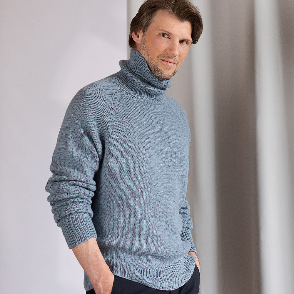 pascuali-strickanleitung-herrenpullover-norbu-raglan-mit-waben-rmeln-s-xxxl image 4