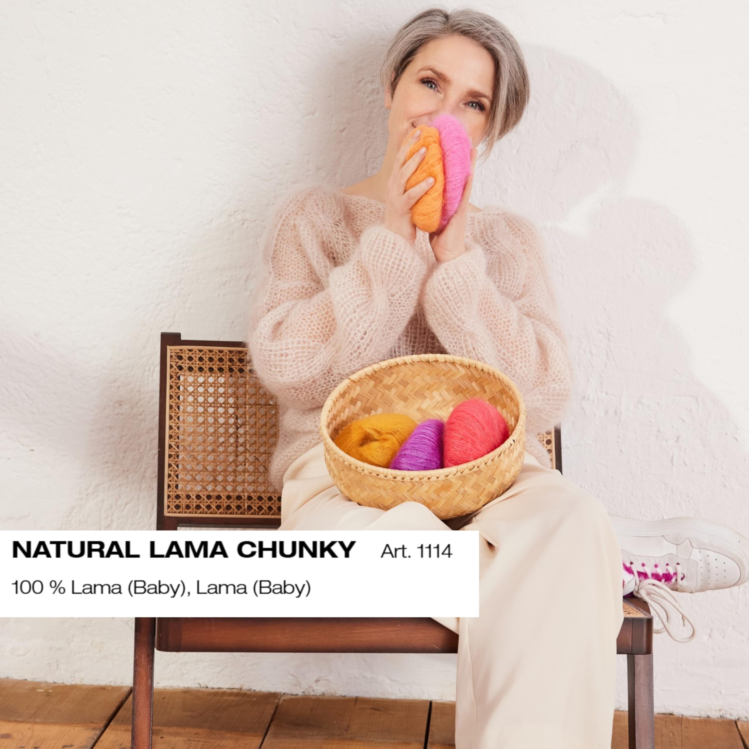 lana-grossa-natural-lama-chunky-fb-19-baby-lama-garn-50-g-70-m image 2