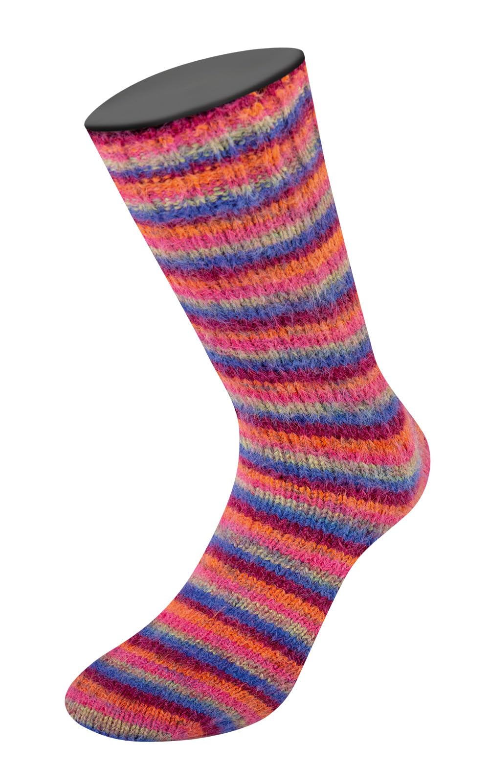 lana-grossa-cosy-socks-multi-stripes-sockengarn-fb-151-100g-400m-70-schurwolle-3 image 6