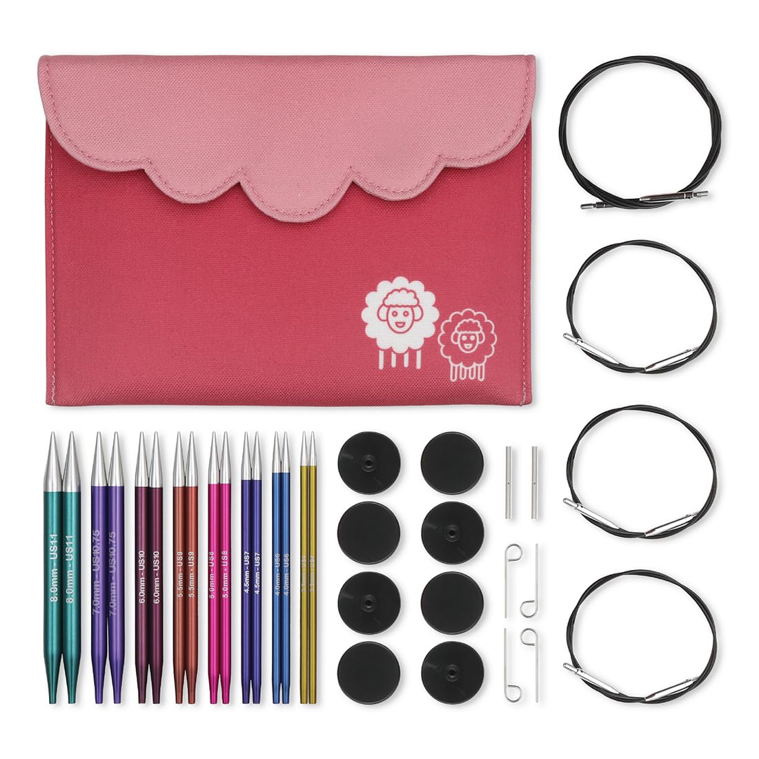 knitpro-nova-cubics-deluxe-nadelspitzen-set-13-cm-4-00-8-00-mm image 8