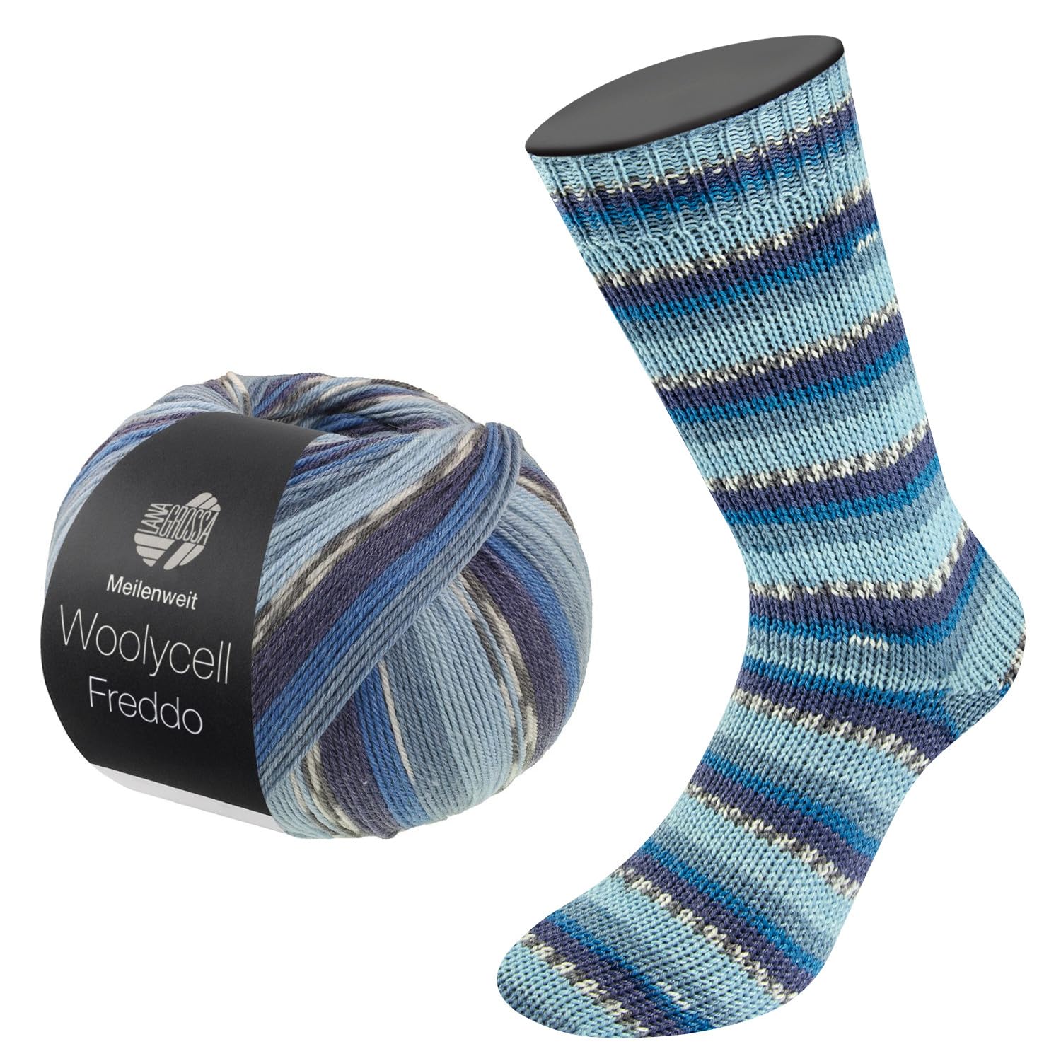 lana-grossa-woolycell-sockengarn-100g-400m-65-merino-schurwolle-35-lyocell-ohne- image 6