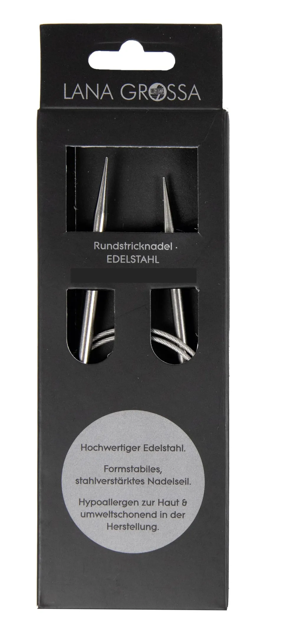 lana-grossa-rundstricknadel-edelstahl-40-cm-2-5-mm image 1