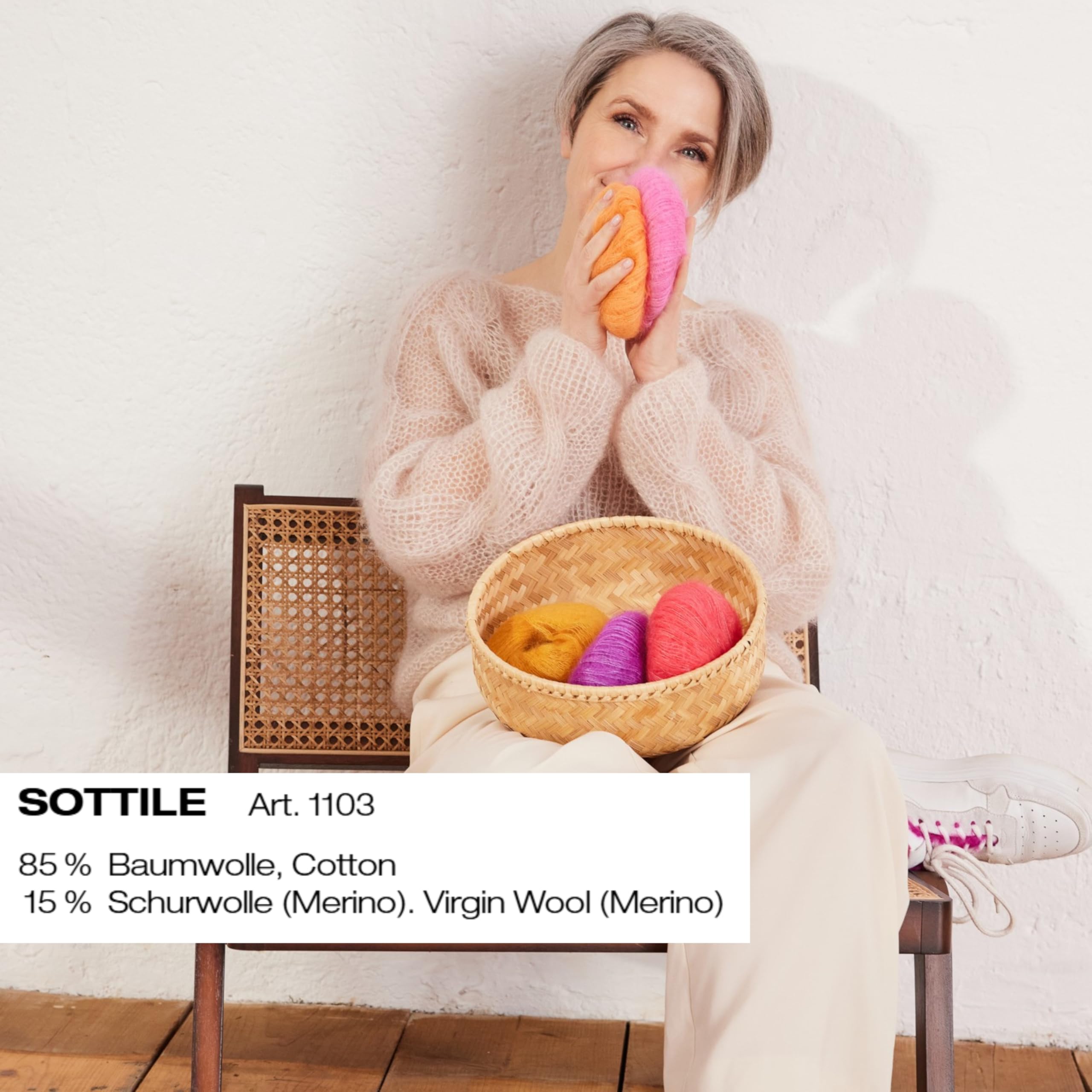 lana-grossa-sottile-netzgarn-50g-250m-fb-9-baumwolle-merino image 2
