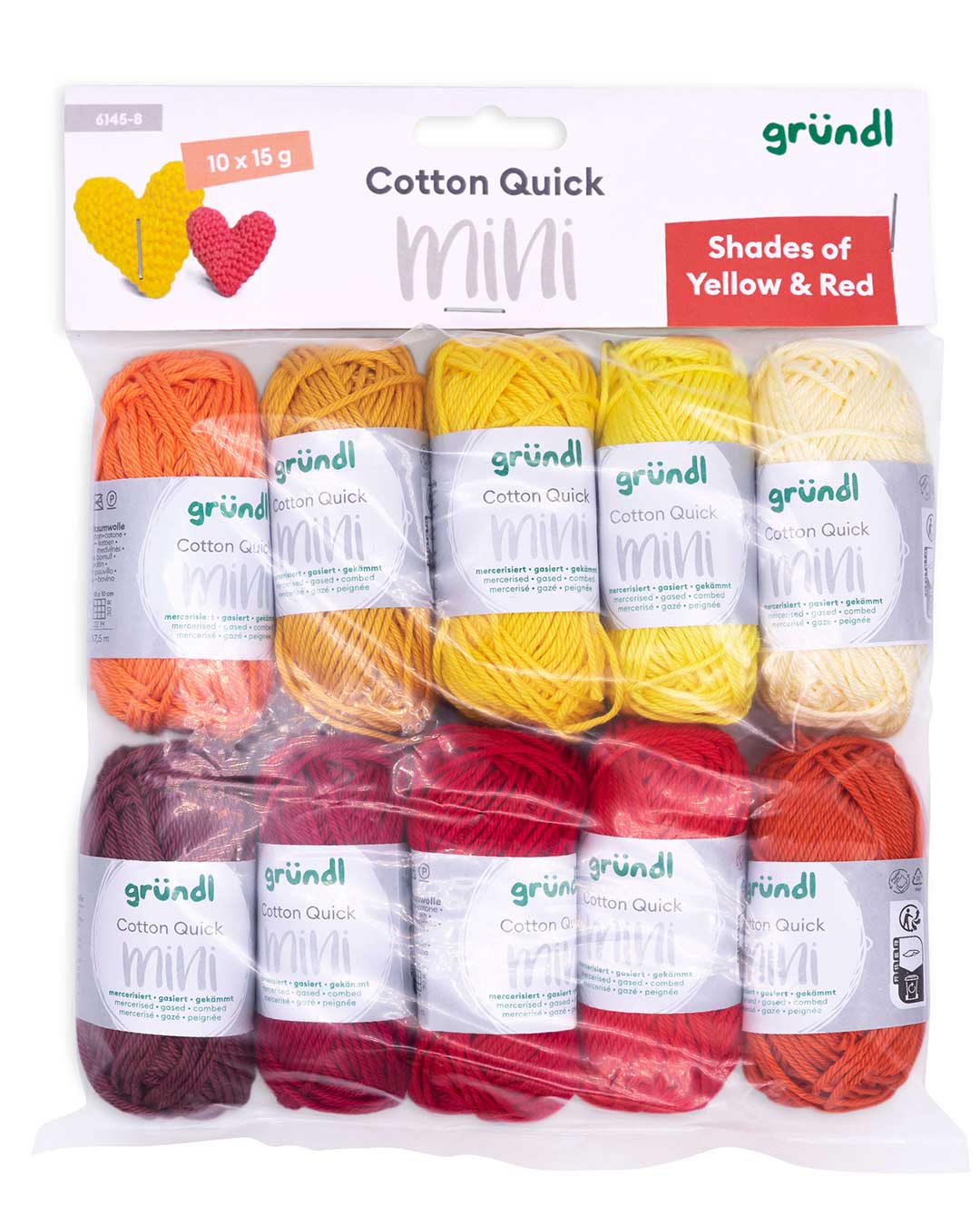 gr-ndl-cotton-quick-mini-shades-gelb-rot-baumwoll-garnset-10-x-15-g image 1