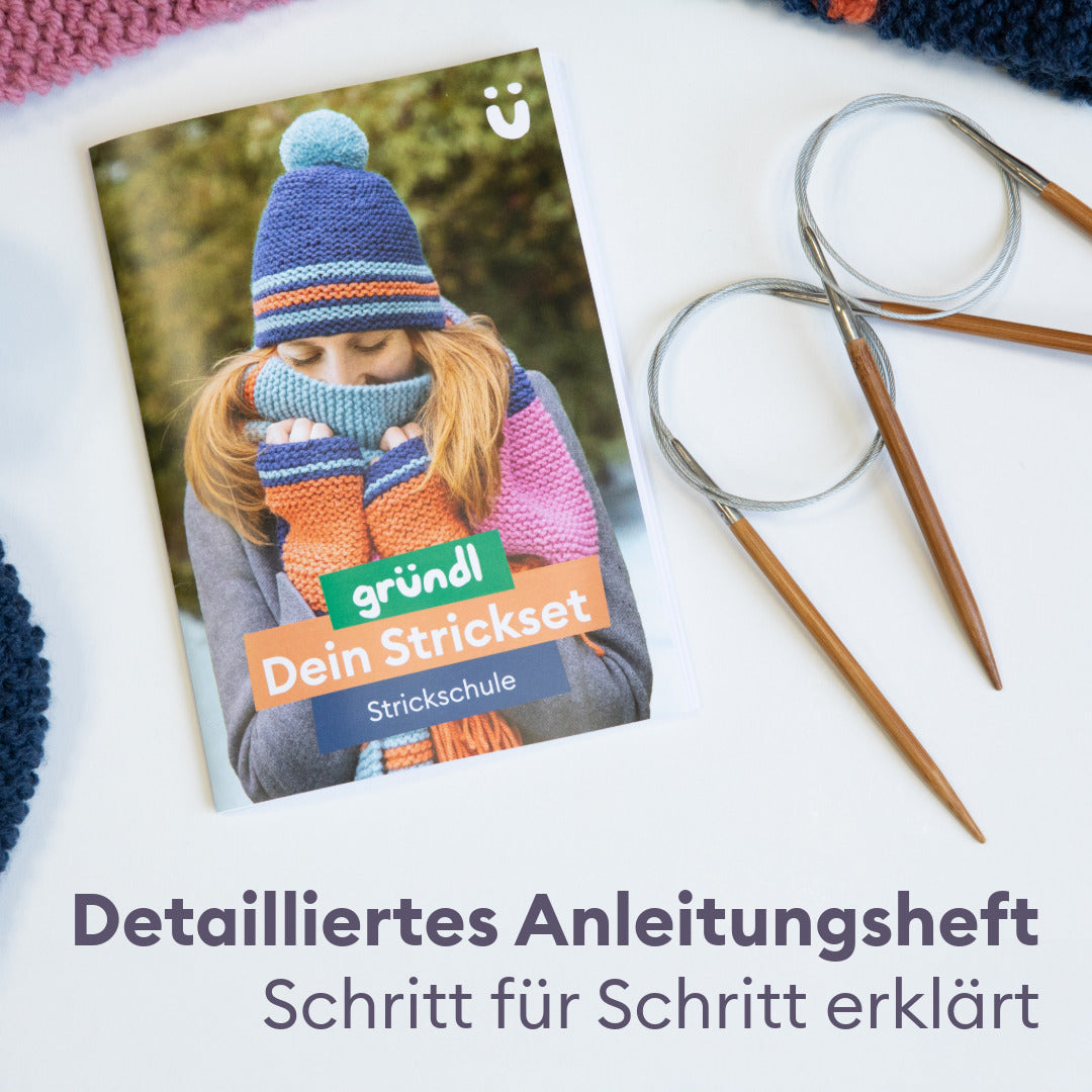 gr-ndl-strick-lernset-komplettes-anf-nger-strickset-mit-garn-nadeln-und-video-an image 3