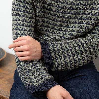 pascuali-pattern-trigon-sweater-mit-jacquard-und-raglan image 4