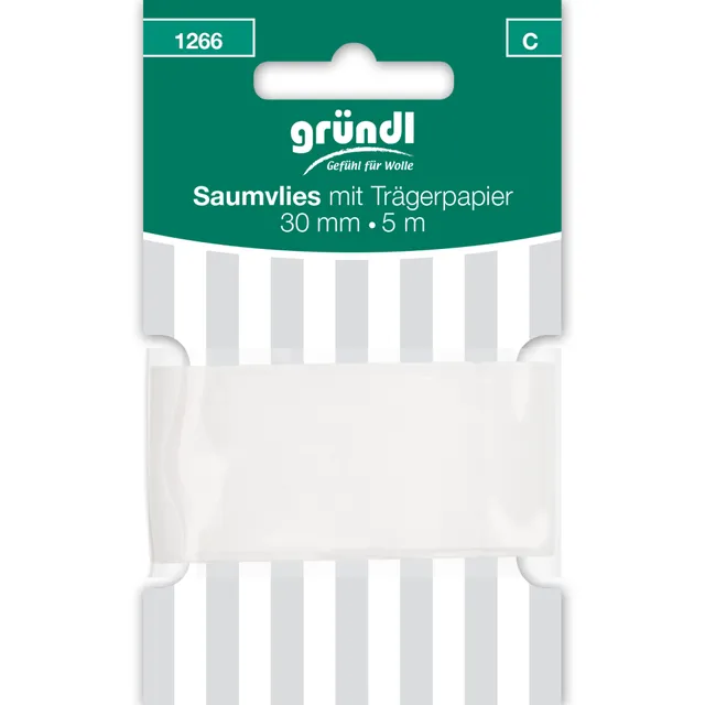 gr-ndl-b-gel-saumband-mit-tr-gerpapier-30-mm-x-5-m image 1