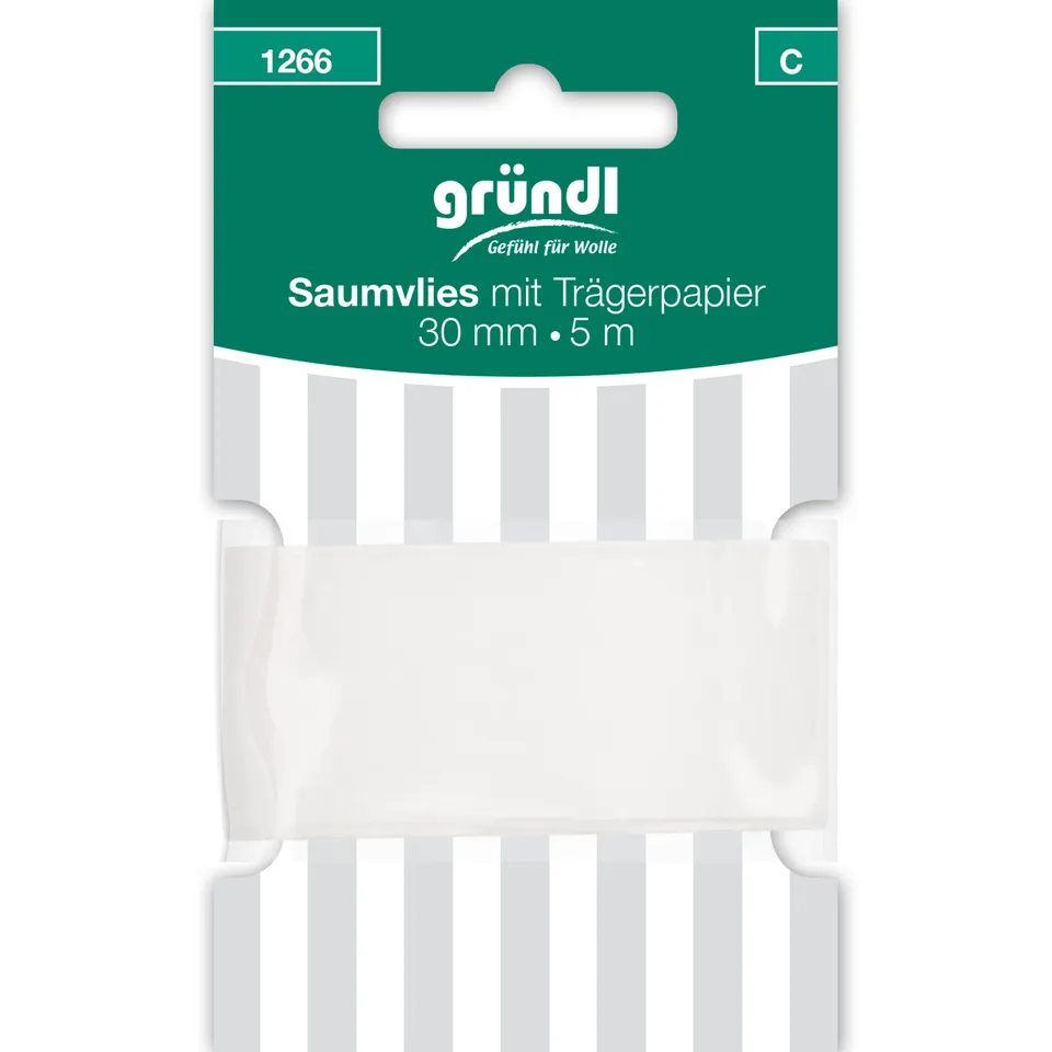 gr-ndl-b-gel-saumband-mit-tr-gerpapier-30-mm-x-5-m image 1