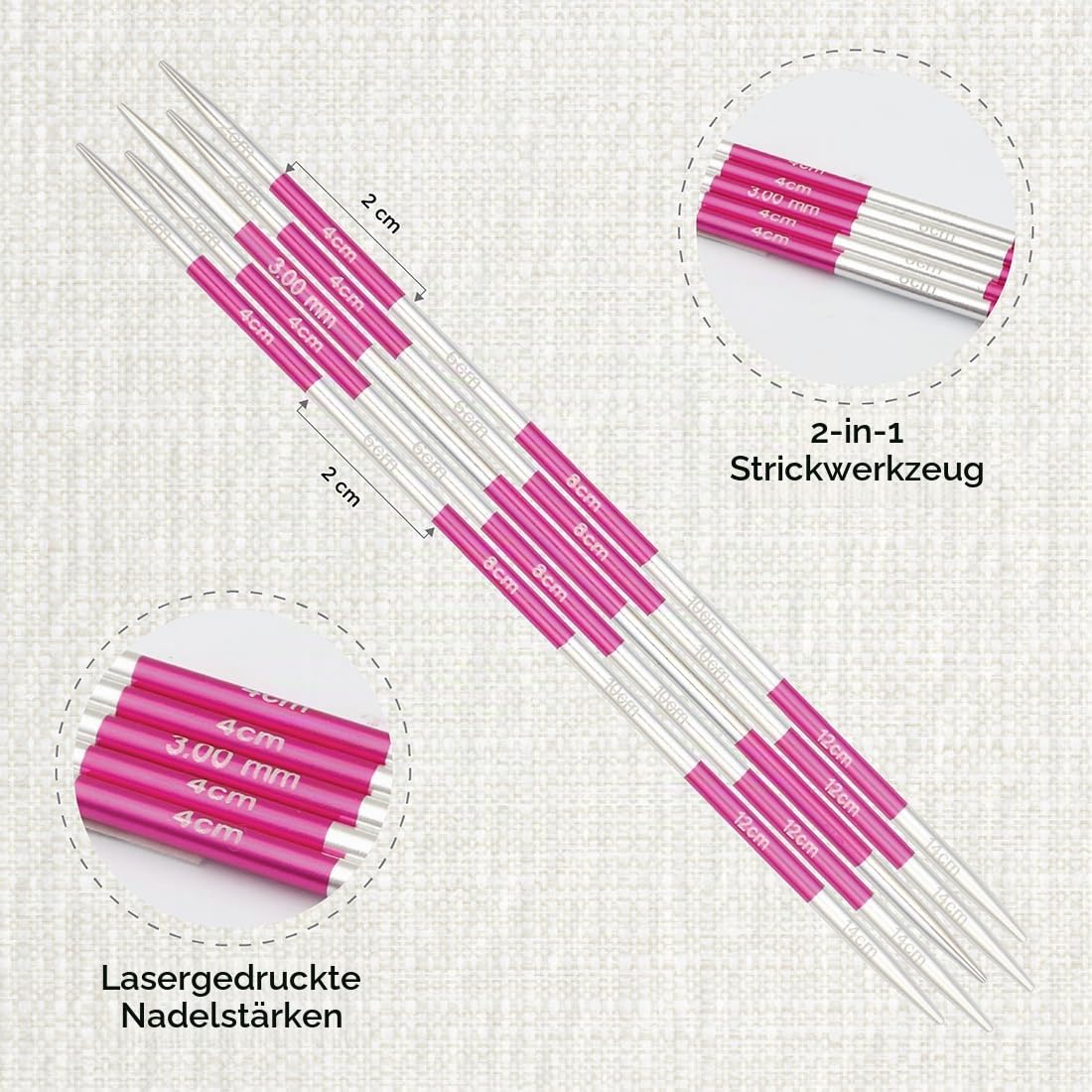 knitpro-smartstix-nadelspiel-14-cm-3-0-mm image 2