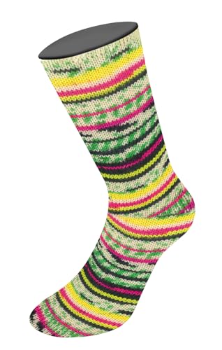 lana-grossa-meilenweit-6-fach-150g-spezial-print-9667-disco-sockenwolle image 3