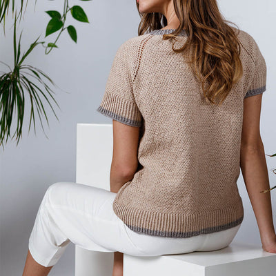 pascuali-camila-shirt-strickanleitung-kurzarm-pullover image 2