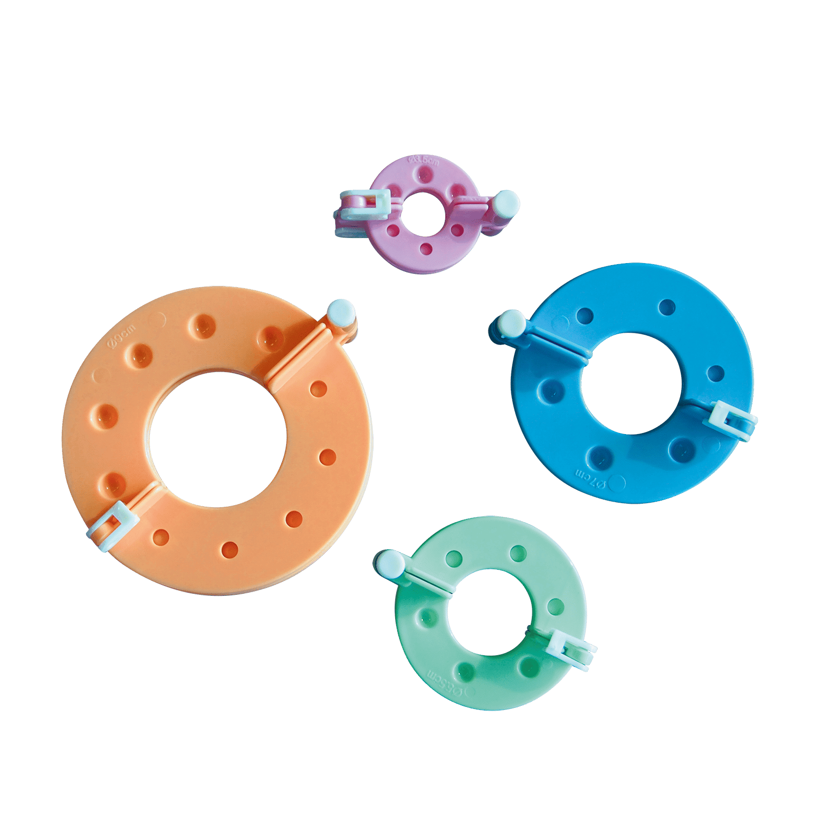 addi-addimoon-pompom-set-mit-4-ringgr-en image 1