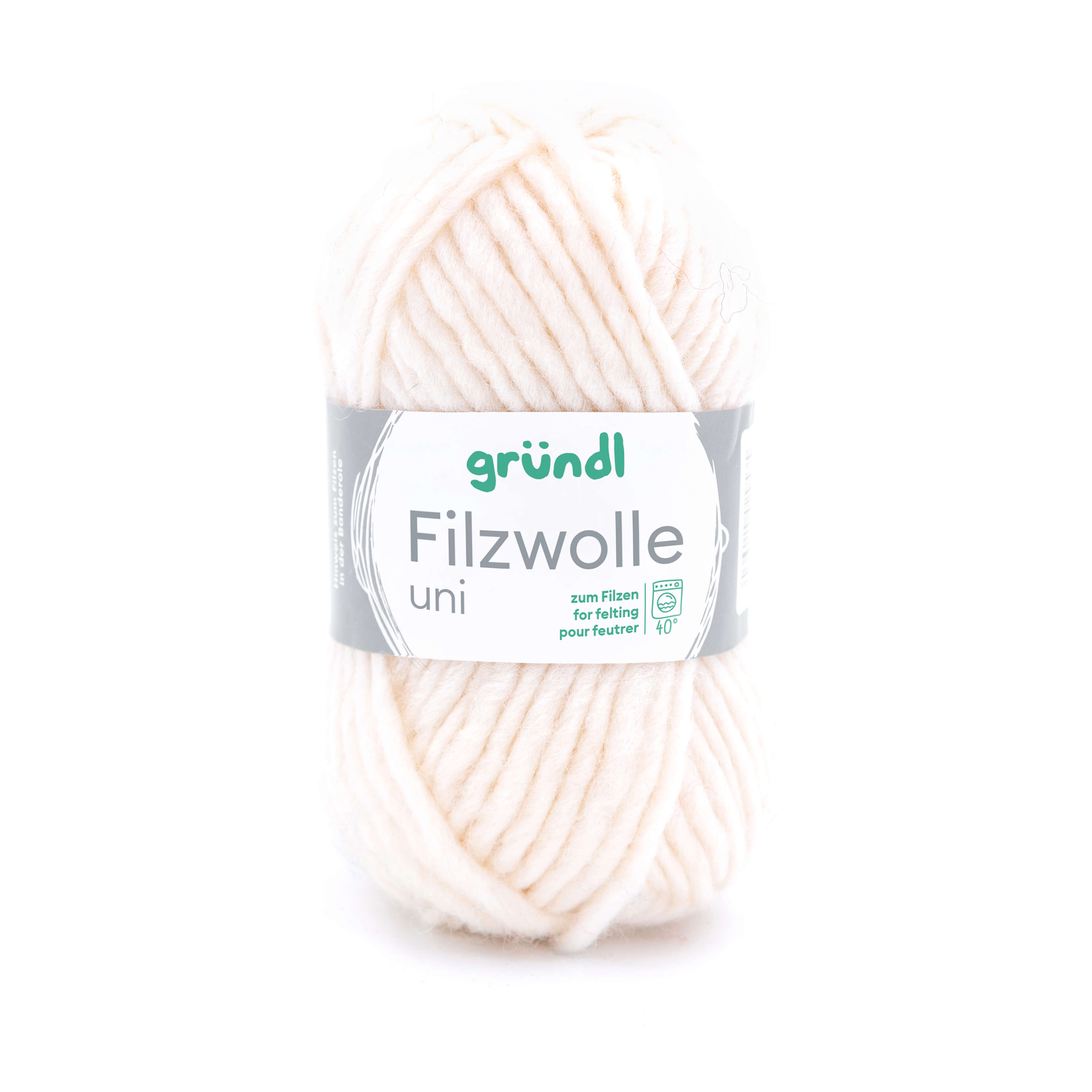 gr-ndl-filzwolle-uni-filzgarn-aus-100-schurwolle image 2