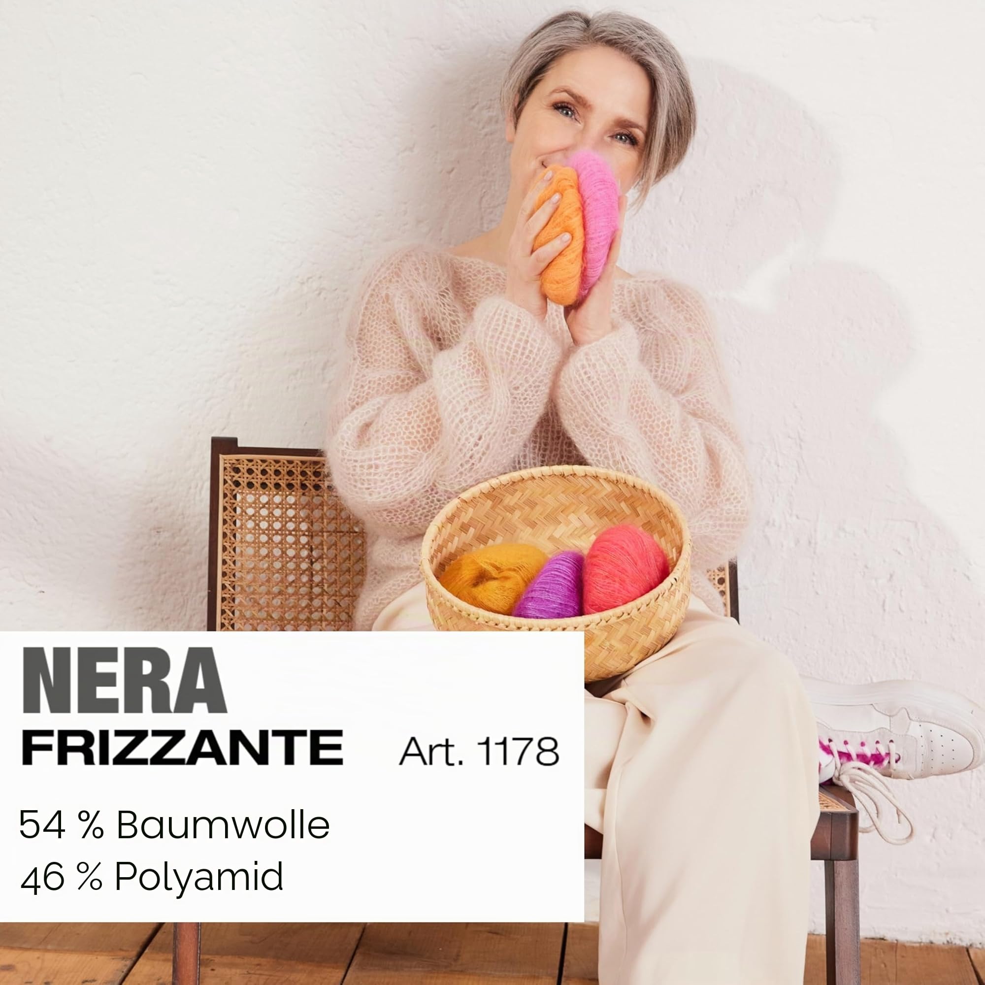 lana-grossa-frizzante-fb-8-effektgarn-50g-105m-baumwollgarn-zum-stricken-h-keln image 2