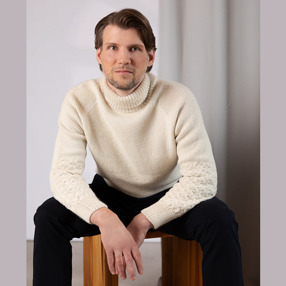 pascuali-strickanleitung-herrenpullover-norbu-raglan-mit-waben-rmeln-s-xxxl image 3