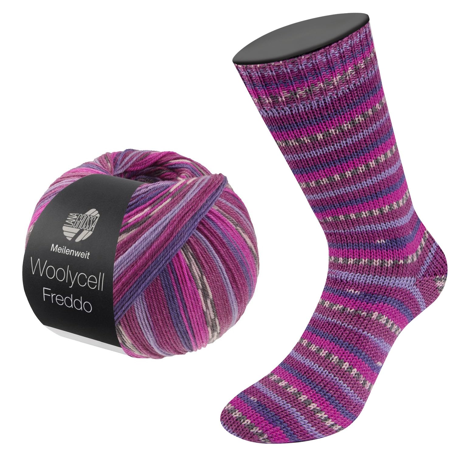 lana-grossa-woolycell-sockengarn-100g-400m-65-merino-schurwolle-35-lyocell-ohne- image 5