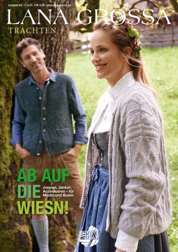 lana-grossa-trachten-no-8-2023-strickheft-dirndl-janker image 1