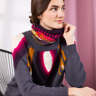 pascuali-orchideja-cowl-strickanleitung-loop image 2
