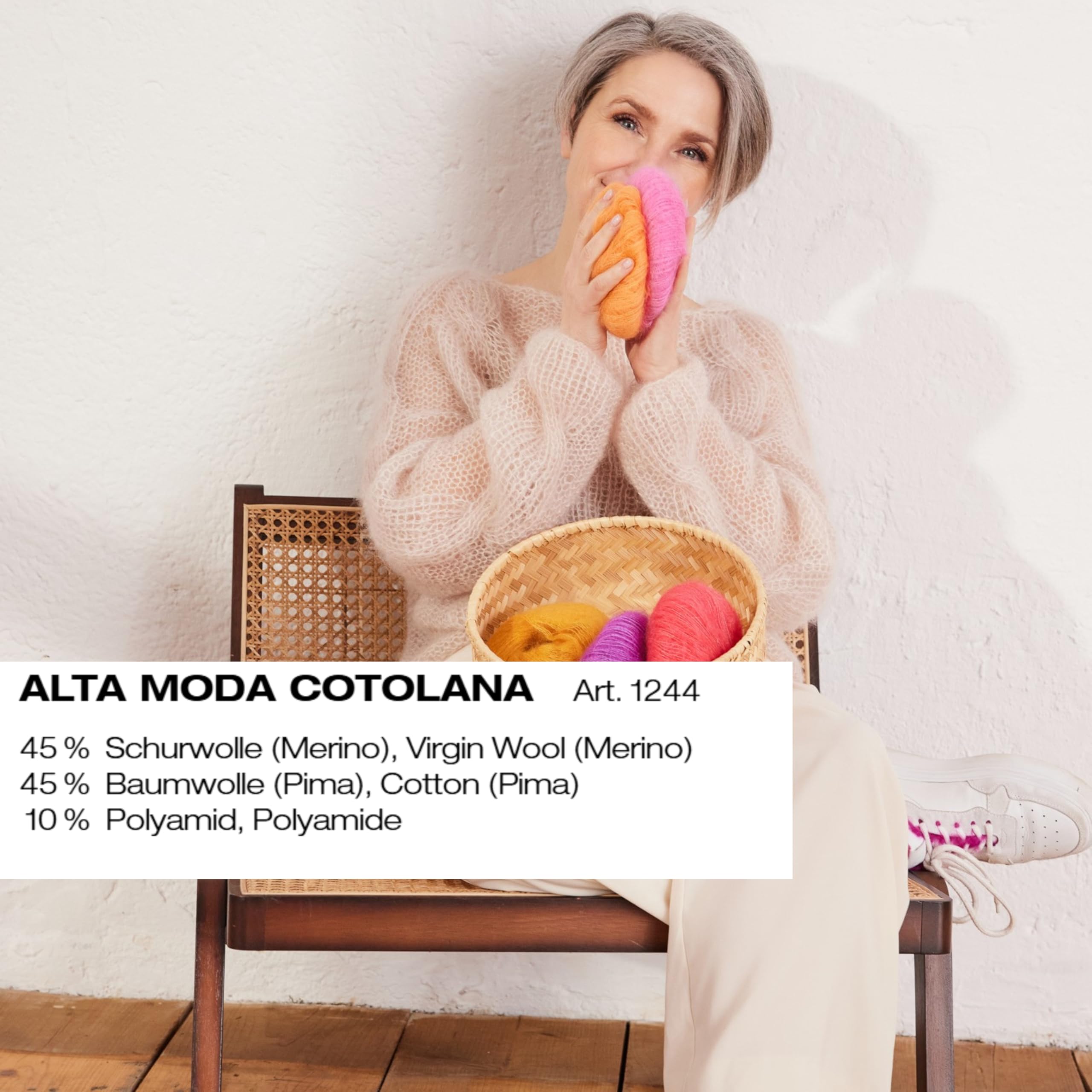 lana-grossa-alta-moda-cotolana-handstrickgarn-50g-150m-fb-49-kettengarn-45-merin image 2