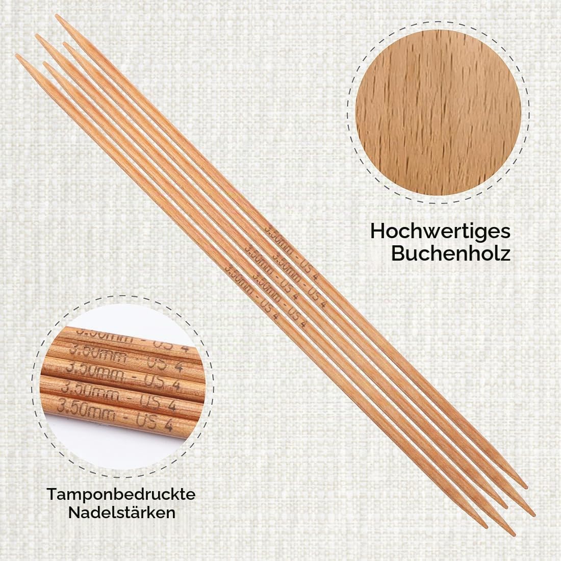 knitpro-basix-beech-nadelspiel-20-cm-8-3-5-mm-aus-buchenholz image 2