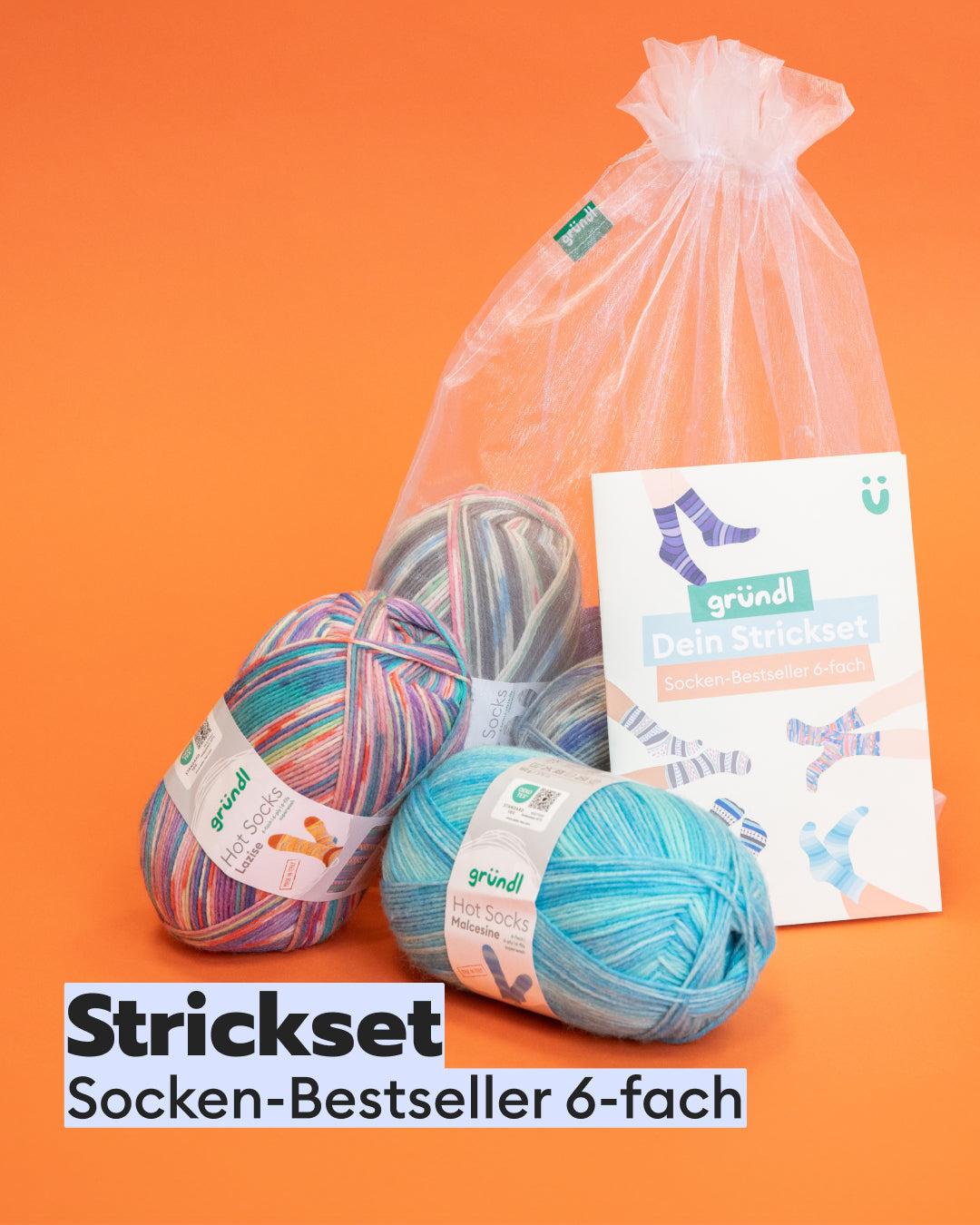 gr-ndl-strickset-sockenbestseller-6-fach-5x-hot-socks-sockenwolle image 1