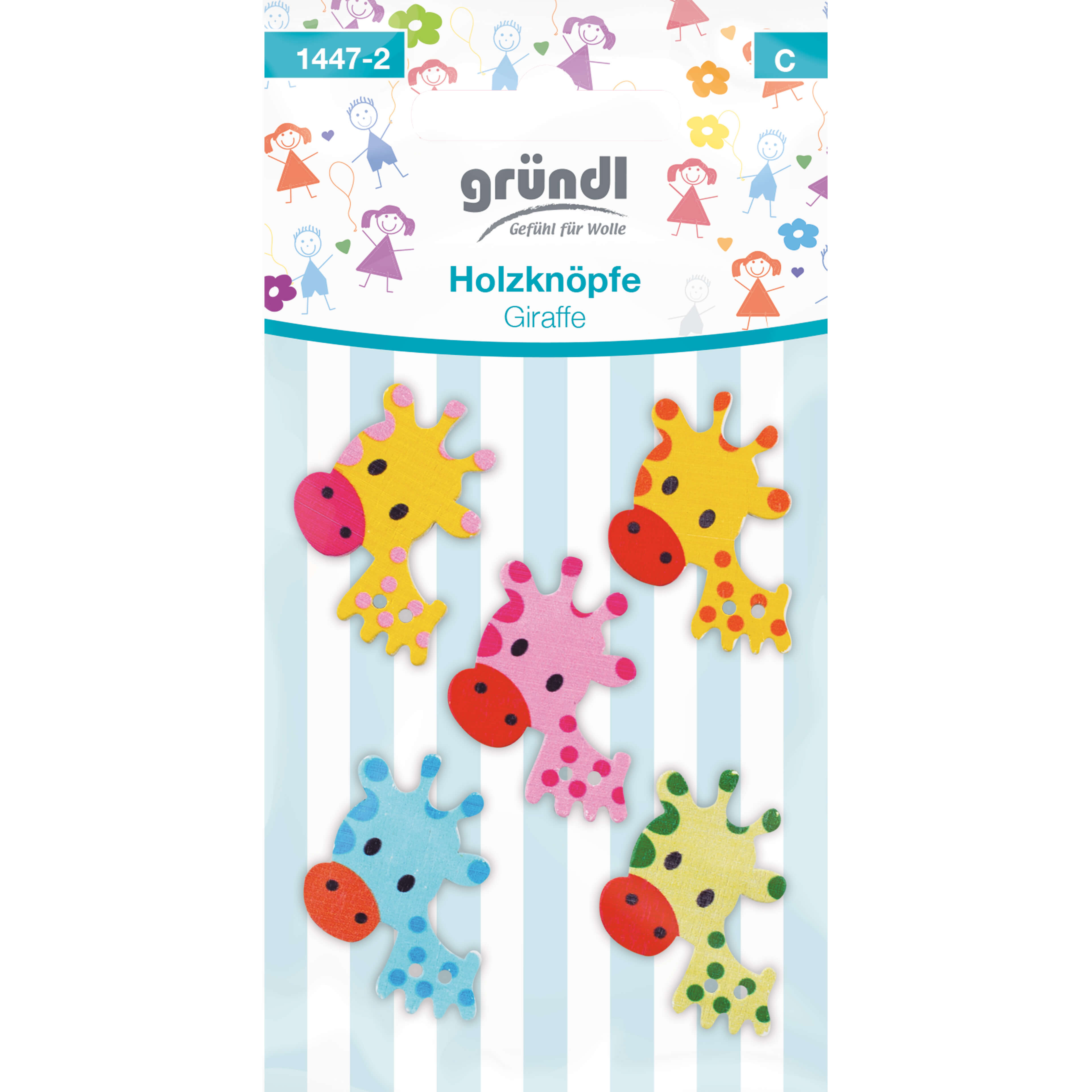 gr-ndl-holzkn-pfe-giraffe-holzkn-pfe-f-r-kinderkleidung image 2